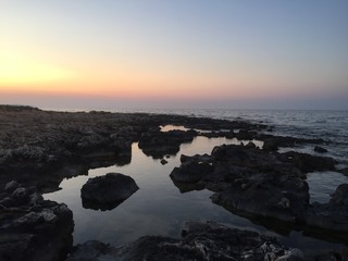 Obraz premium sunset over sea