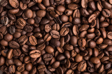 Obraz premium coffee beans background