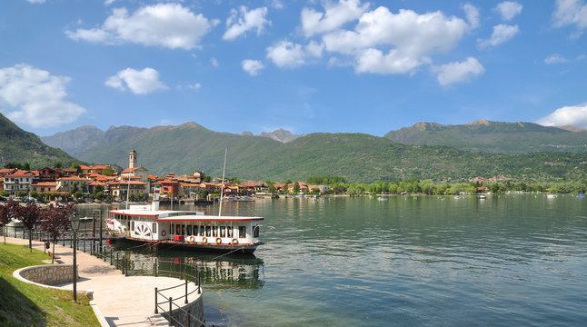 Urlaubsort Baveno am Lago Maggiore im Piemont,Italien