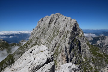 Fototapeta na wymiar Alpi - Jôf di Montasio