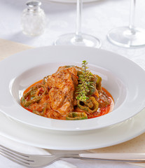 Chicken paprikash