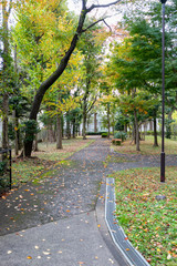 東京都昭島市にある公園　東京都昭島市　日本