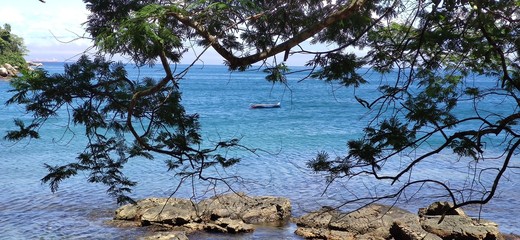 Vista Panorâmica Baia da Praia Vermelha, Ilha Grande