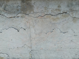 Obraz premium Gray cement grunge texture background with cracks