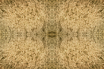 abstract geometric textures of Golden color. seamless kaleidoscopic background, geometric shape.