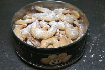 Vanillekipferl handgemacht.