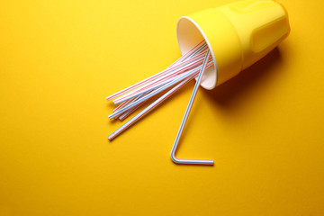 cocktail with a straw 