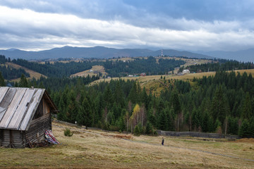 landscape in the mountains