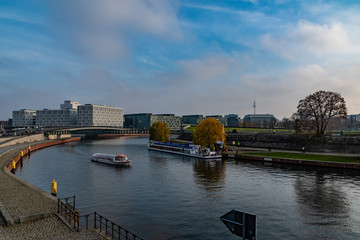 Obraz premium Spreebogen, Berlin