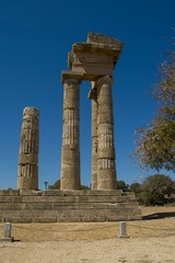 Fototapeta na wymiar Acropolis of ancient Rhodes, Rhodos, Greece