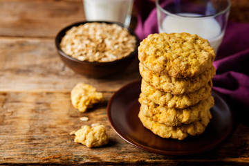 Pumpkin oatmeal cookies