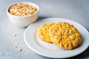 Pumpkin oatmeal cookies