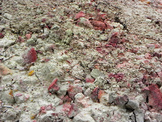 white and pink stones, background
