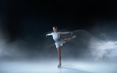 Figure skating girl.