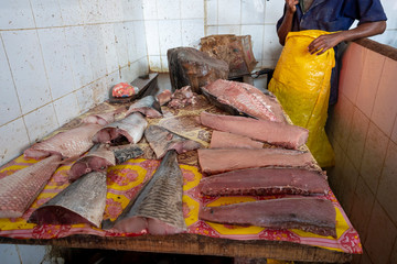 Fischmarkt Stone Town Sansibar