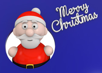 Santa Claus Character - 3D