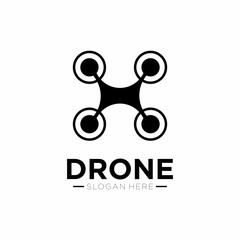 vector illustration of an drone