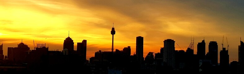 Fototapeta na wymiar Sydney Sunset 