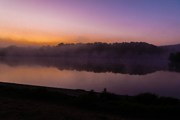 schöner Stromberg bei Nebel