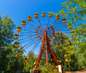 The famous Pripyat ferris wheel