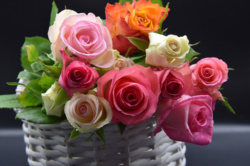 bouquet de roses