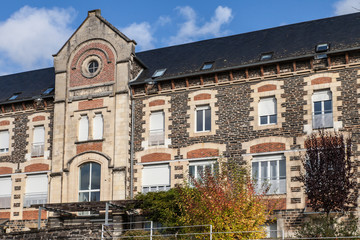 Fototapeta na wymiar Allassac (Corrèze, France) - Ancienne école primaire