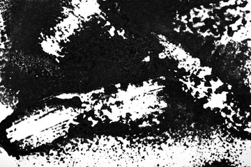 Black and white paint textures