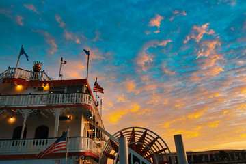 Riverboat, Paddleboat, Georgia Queen, Savannah, Historic Savannah, Georgia, River Street