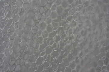 Abstract background, white hexagons 