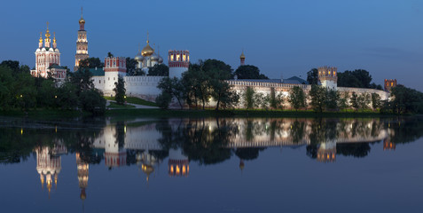 Fototapeta na wymiar Monastery (Novodevichy convent, Moscow)