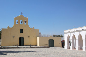 Church San Jose in the village of Cachi, Argentina