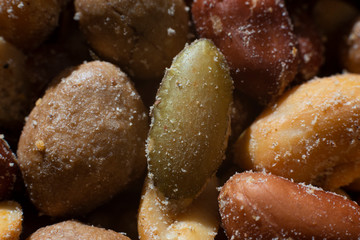 peanuts background Nut Mix