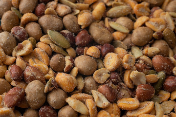 peanuts background Nut Mix