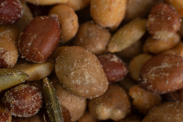 peanuts background Nut Mix