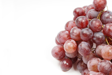 Bunch of red grape 