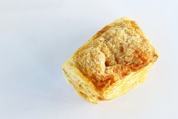 bakery bread isolated on white background.