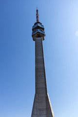 Avala Tower near city of Belgrade, Serbia