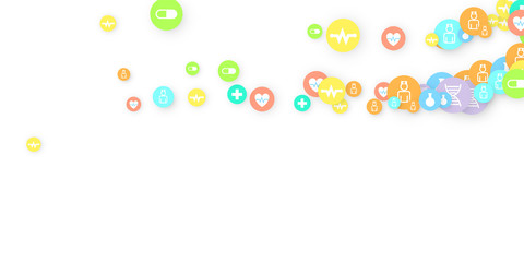 Pharmacy Background. Clinic Backdrop.