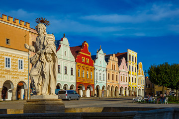 Obraz premium Picturesque streets of Telc