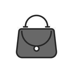 Woman Bag icon vector symbol illustration EPS 10