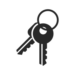 Key icon vector symbol illustration EPS 10