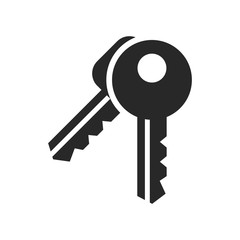 Key icon vector symbol illustration EPS 10