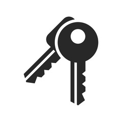 Key icon vector symbol illustration EPS 10