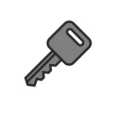 Key icon vector symbol illustration EPS 10