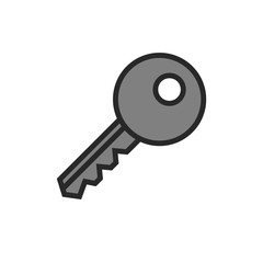 Key icon vector symbol illustration EPS 10