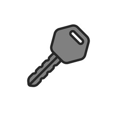 Key icon vector symbol illustration EPS 10
