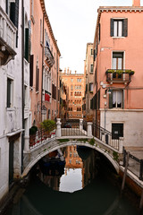 Fototapeta na wymiar Venice walk way 