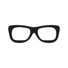 Fototapeta premium Sunglasses eyeglasses icon. Vector illustration with trendy hand drawn glasses