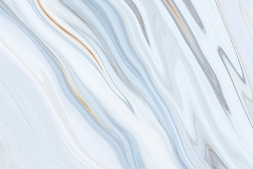 Marble rock texture blue ink pattern liquid swirl paint white dark Illustration background for do ceramic counter tile silver gray that is abstract waves for skin wall luxurious art ideas concept.