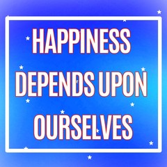 Obraz premium Happiness quotes